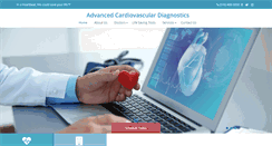 Desktop Screenshot of cardiovasculartesting.com